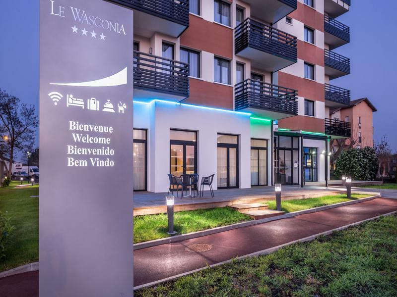 Le Wasconia Appart'Hotel Dax Luaran gambar