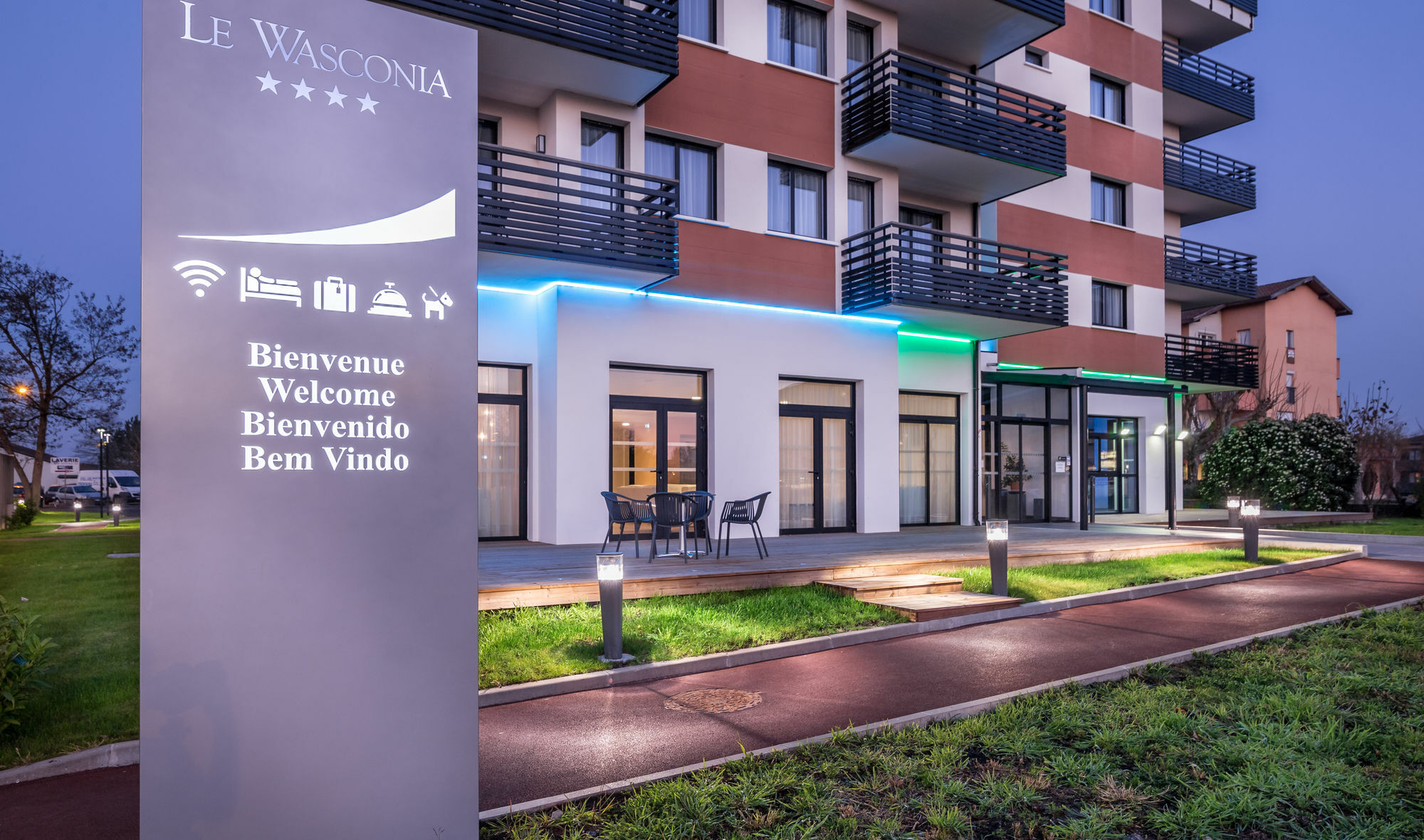 Le Wasconia Appart'Hotel Dax Luaran gambar